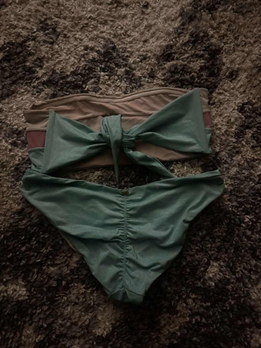 PQ Colorblock Bikini in Divine, D TOP - Picture 5 of 5